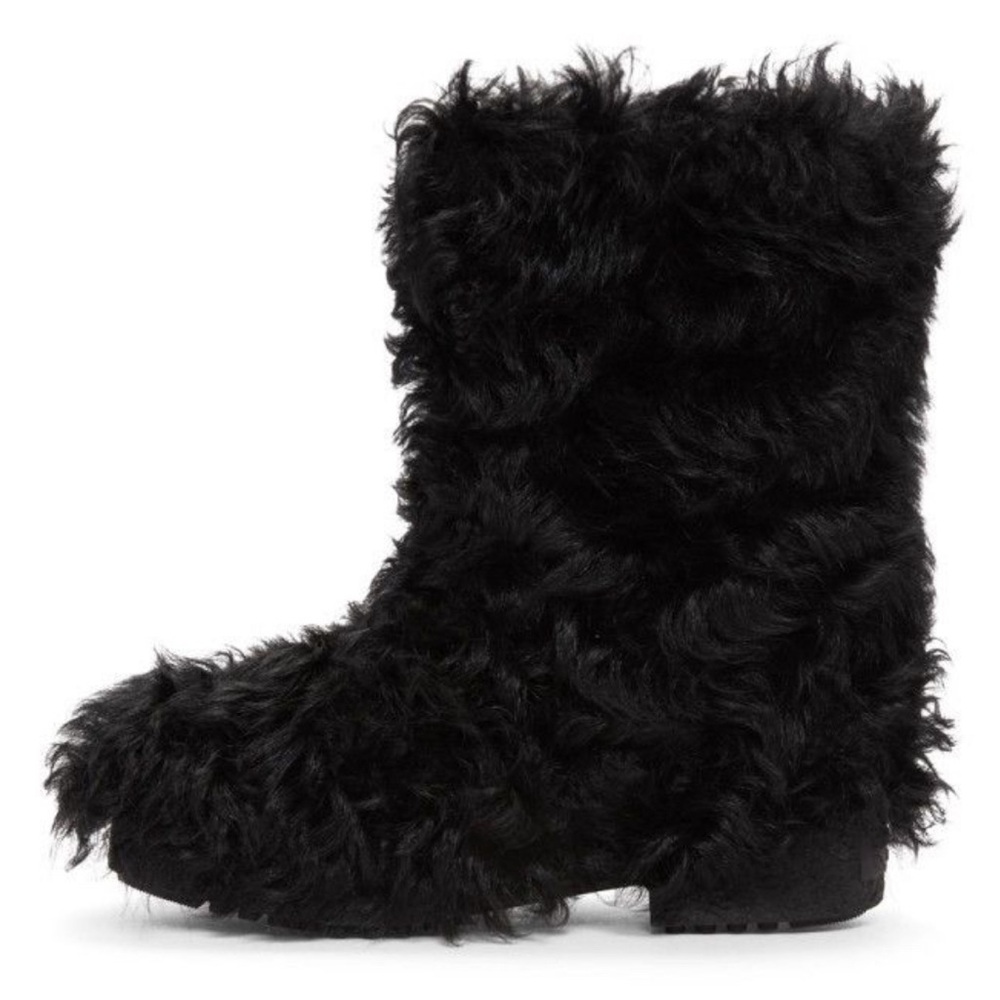 SAINT LAURENT SHEARLING FUR BOOT